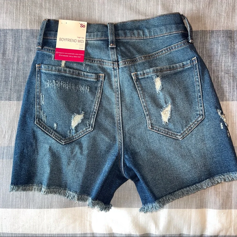 SO Highrise Boyfriend MIDI Shorts - Picture 7 of 7